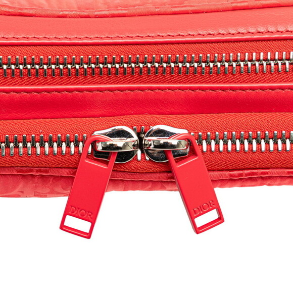 DIOR Red Leather Shoulder Bag - Picture 7 of 12